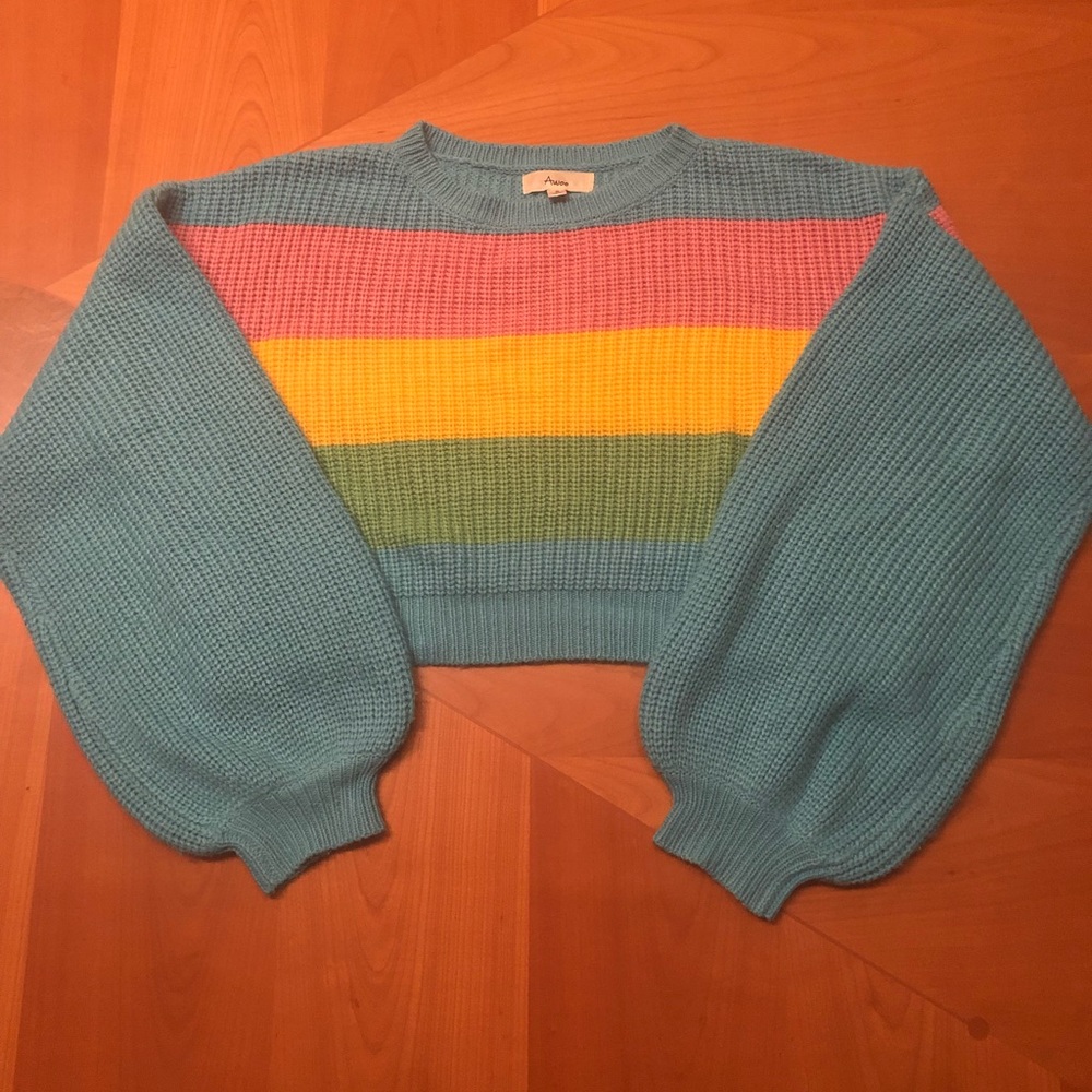 AWOO crop sweater